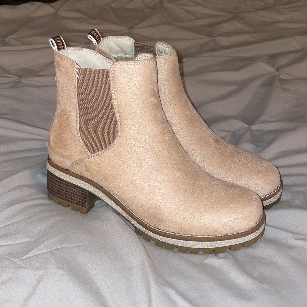 Patrizia Beige Chelsea Boot